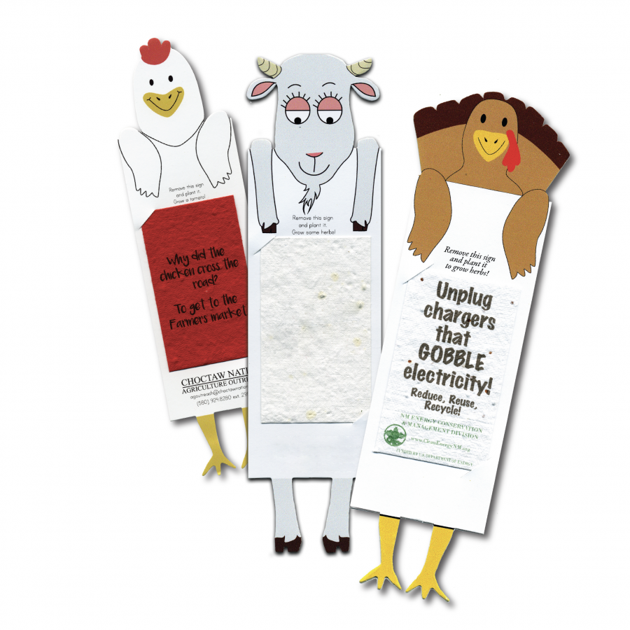 Barnyard Bookmarks